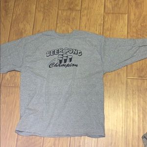 Beer pong champion T-shirt